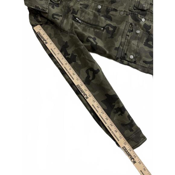 Gianni Bini Women's XS Camouflage Utility Jacket Military Fall Layering Casual - Picture 11 of 11